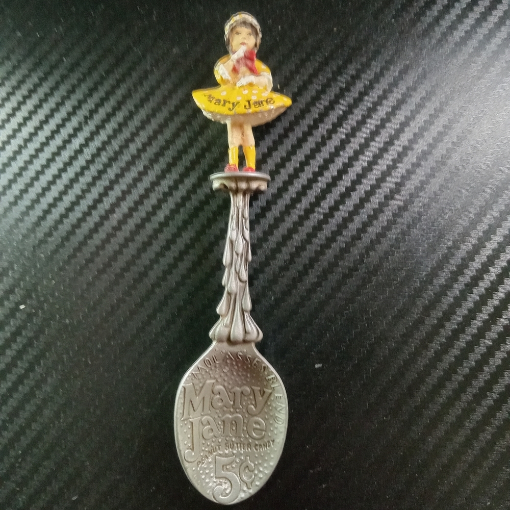 Mary Jane Collectible Spoon with Figurine